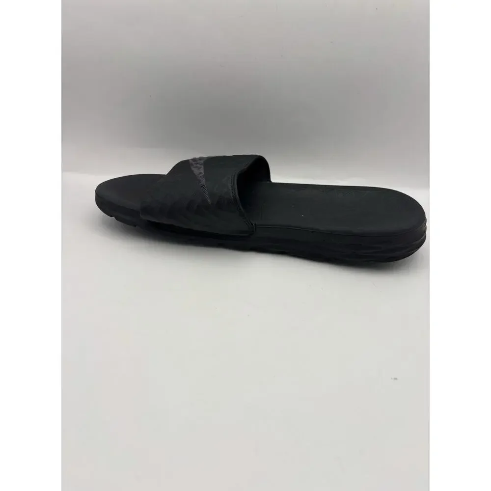 Nike Benassi Solarsoft 2 Black Slides Men Size 9